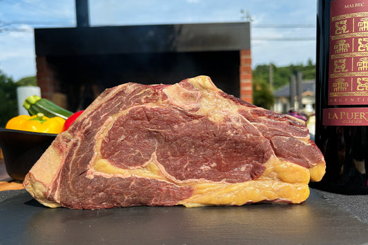 Rubia española galega/costilla asada