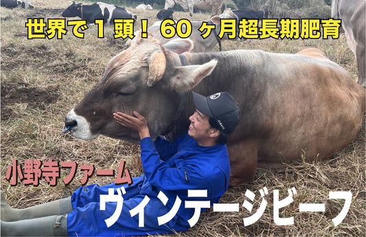 小野寺ファーム特製・国産ヴィンテージビーフサーロイン200g