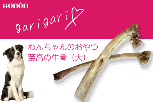 至高の牛骨garigari 1本【愛犬のおやつ】