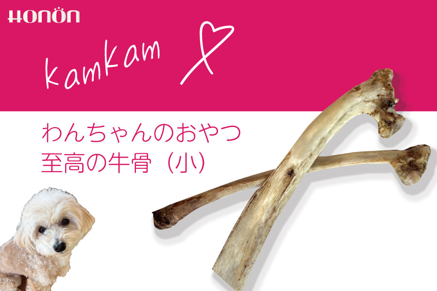 至高の牛骨kamkam 1本【愛犬のおやつ】